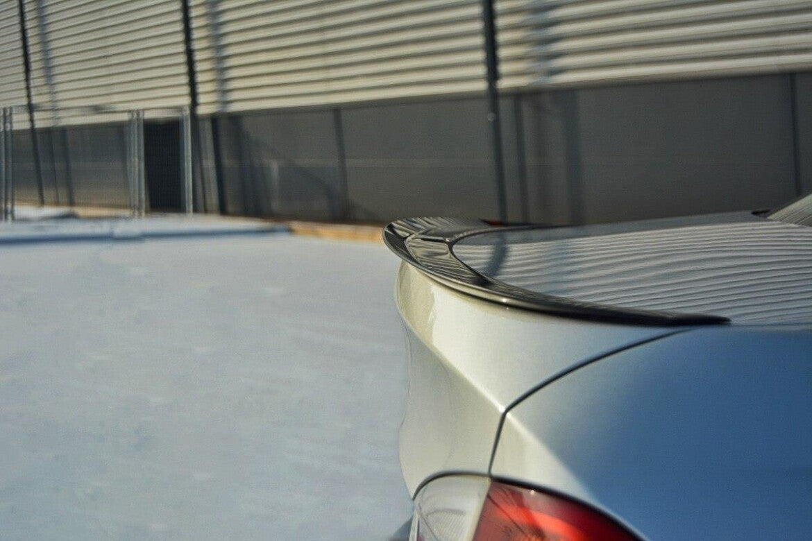 Heckspoiler Lippe passend für BMW 3er E90 M Paket schwarz Hochglanz