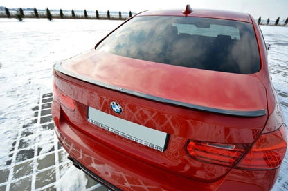Heckspoiler Lippe passend für BMW 3er Limousine F30 schwarz Hochglanz
