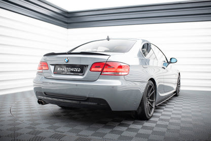 Heckspoiler Lippe passend für BMW 3er M-Paket Coupe E92 schwarz Hochglanz