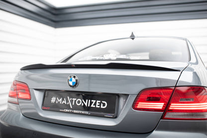 Heckspoiler Lippe passend für BMW 3er M-Paket Coupe E92 schwarz Hochglanz