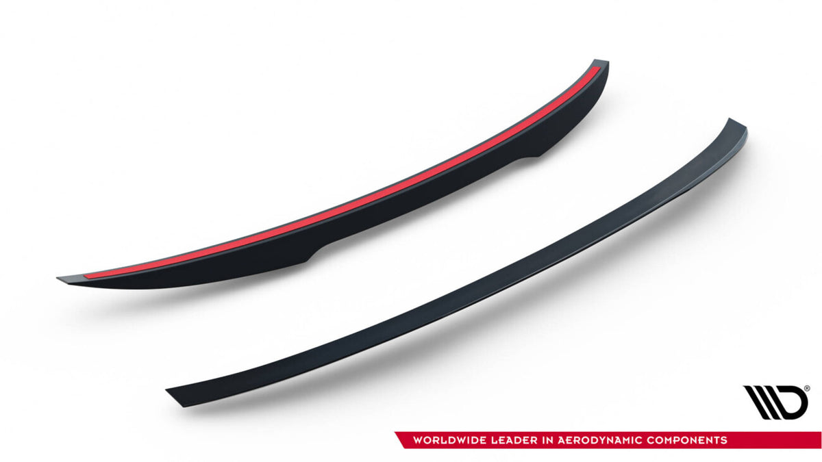 Heckspoiler Lippe passend für BMW 3er M-Paket Coupe E92 schwarz Hochglanz