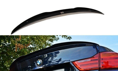 Heckspoiler Lippe passend für BMW 4er F32 M-Performance schwarz Hochglanz