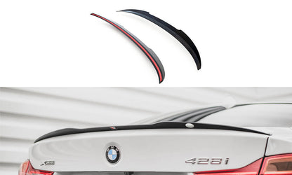 Heckspoiler Lippe passend für BMW 4er F32 schwarz Hochglanz