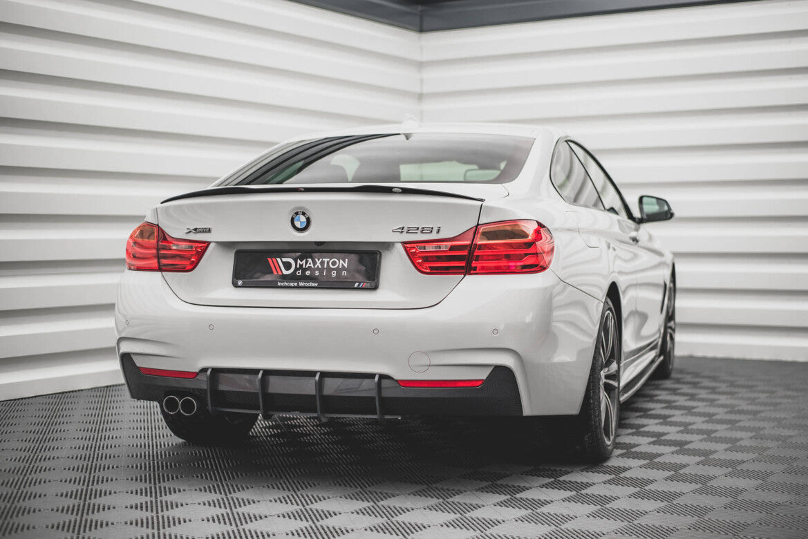 Heckspoiler Lippe passend für BMW 4er F32 schwarz Hochglanz