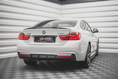 Heckspoiler Lippe passend für BMW 4er F32 schwarz Hochglanz