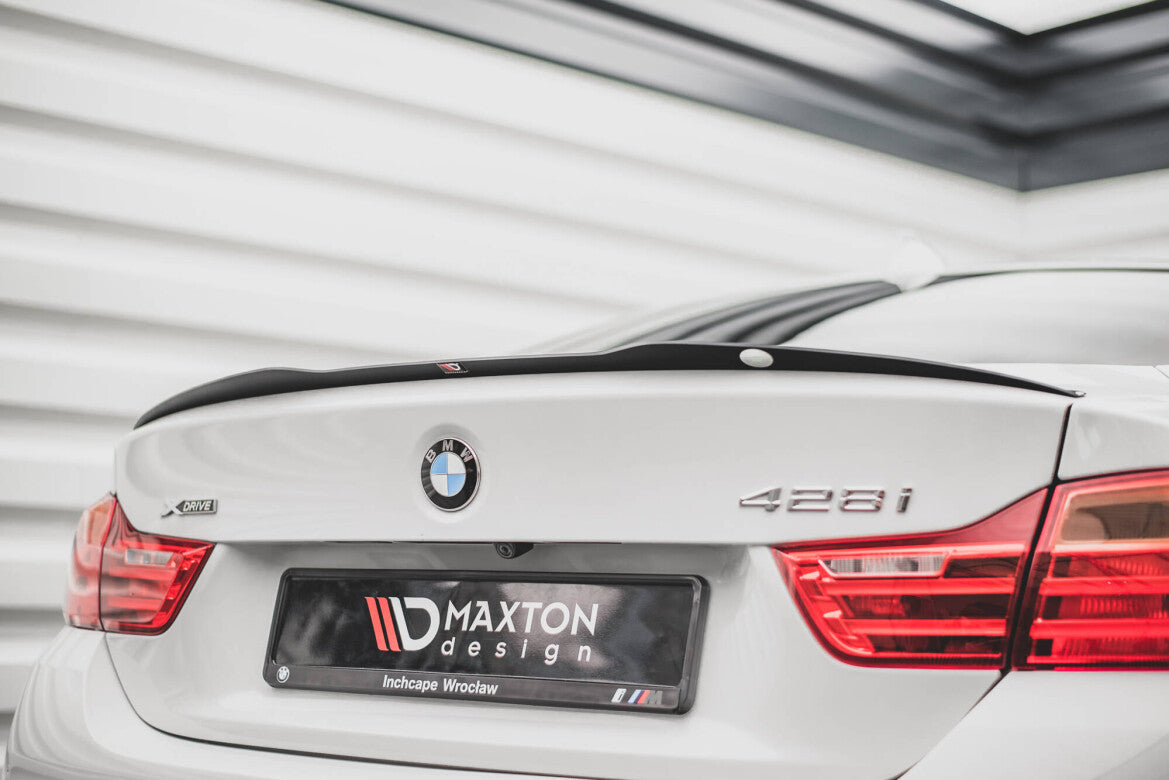 Heckspoiler Lippe passend für BMW 4er F32 schwarz Hochglanz
