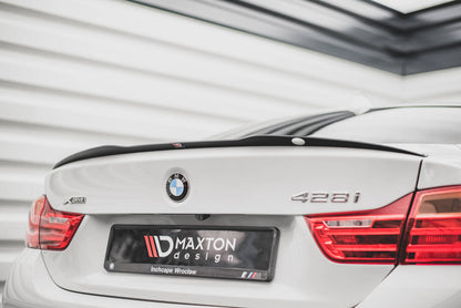 Heckspoiler Lippe passend für BMW 4er F32 schwarz Hochglanz