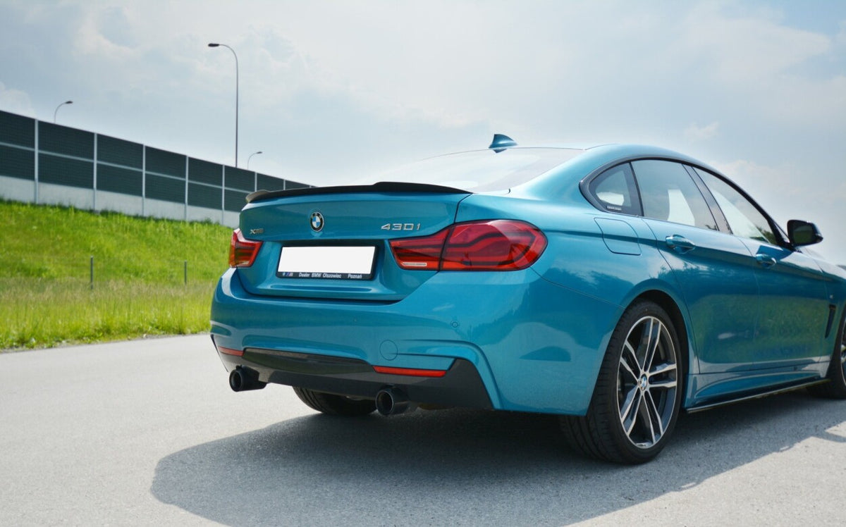 Heckspoiler Lippe passend für BMW 4er Gran Coupe Standard / M-Paket F36 / F36 FL schwarz Hochglanz
