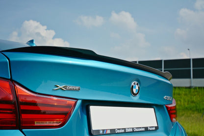 Heckspoiler Lippe passend für BMW 4er Gran Coupe Standard / M-Paket F36 / F36 FL schwarz Hochglanz