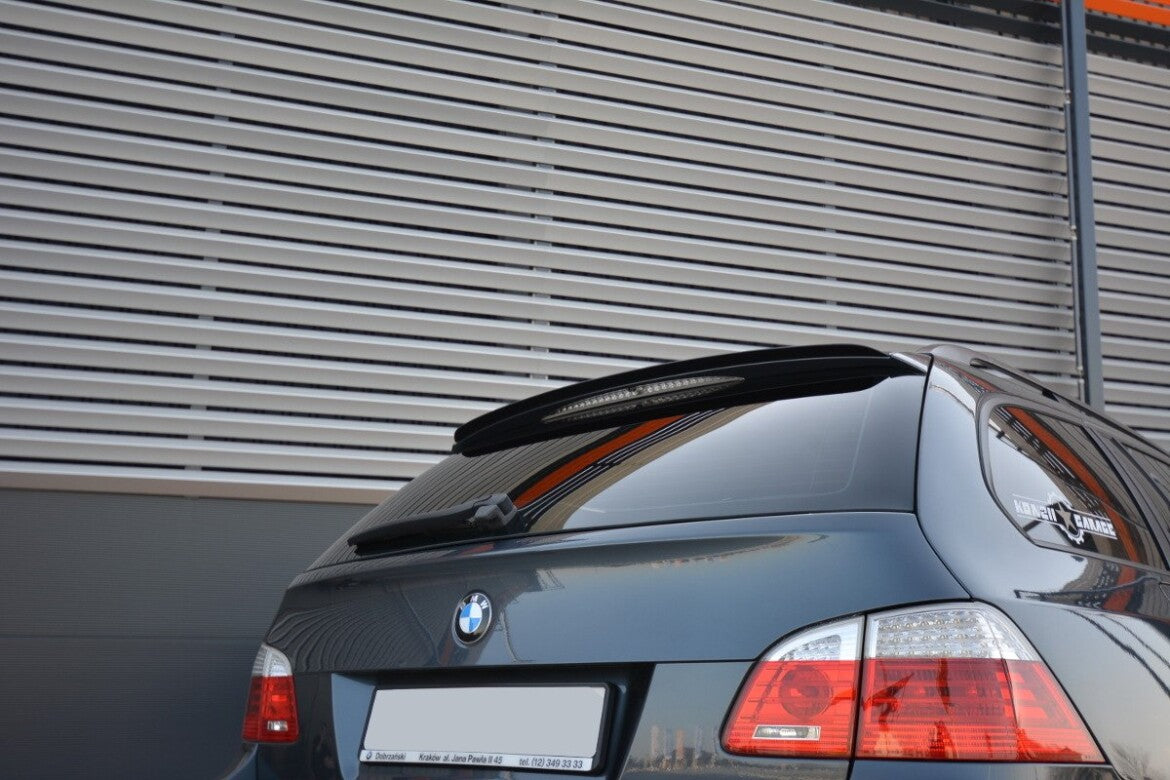 Heckspoiler Lippe passend für BMW 5er E61 M Paket schwarz Hochglanz