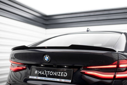 Heckspoiler Lippe passend für BMW 6er GT G32 M-Paket schwarz Hochglanz