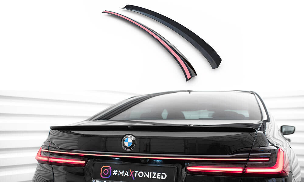 Heckspoiler Lippe passend für BMW 7 G11 / G12 schwarz Hochglanz