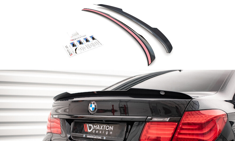 Heckspoiler Lippe passend für BMW 7 M-Paket F01 schwarz Hochglanz