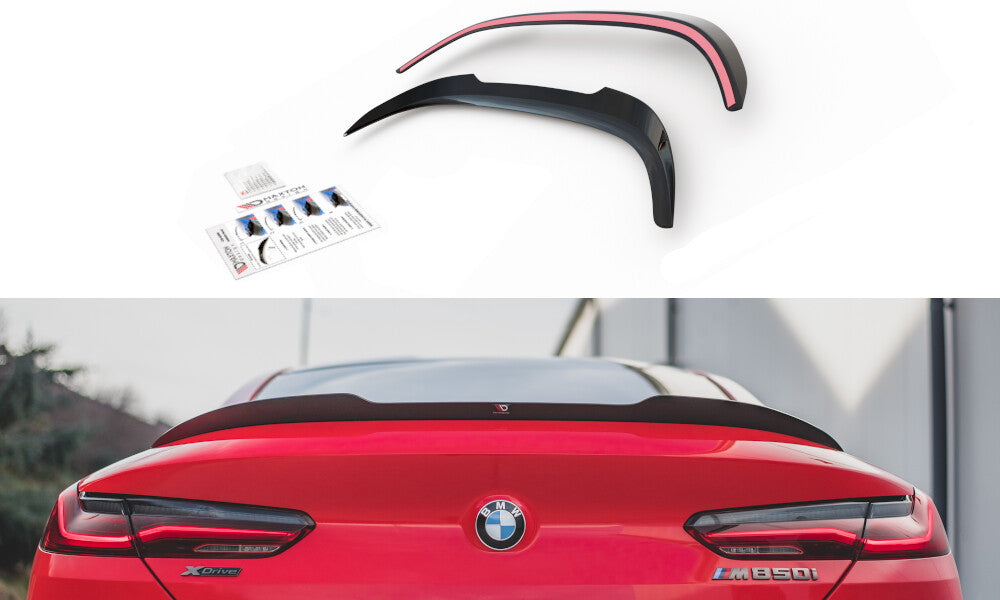 Heckspoiler Lippe passend für BMW 8 Coupe M-Paket G15 schwarz Hochglanz