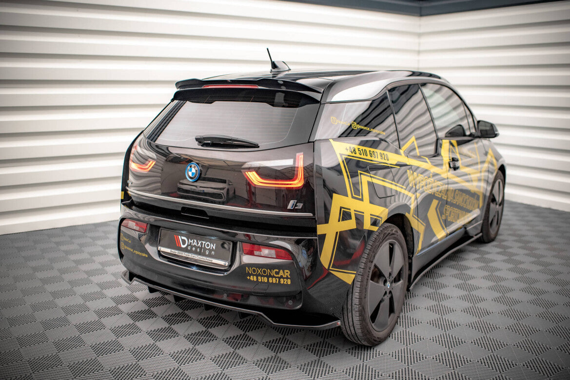 Heckspoiler Lippe passend für BMW i3 S Mk1 FL schwarz Hochglanz