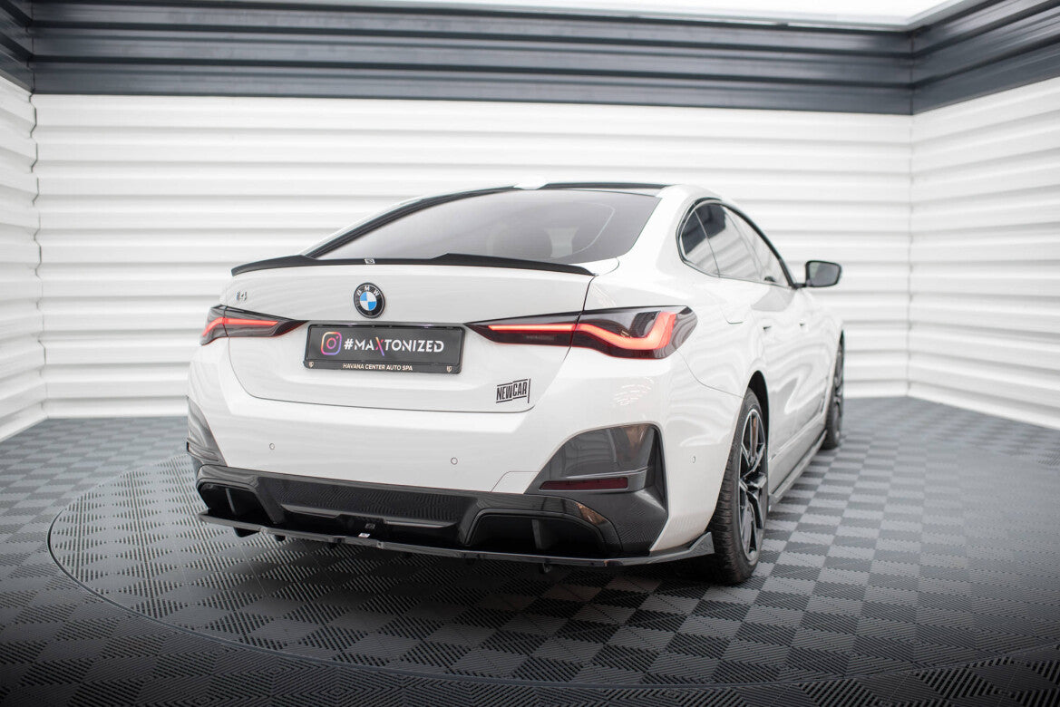 Heckspoiler Lippe passend für BMW i4 / / M440i / 4 Gran Coupe M-Paket G26 schwarz Hochglanz