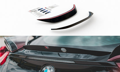Heckspoiler Lippe passend für BMW i8 schwarz Hochglanz