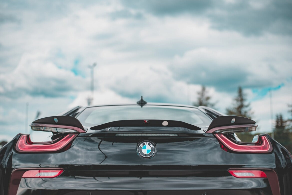 Heckspoiler Lippe passend für BMW i8 schwarz Hochglanz