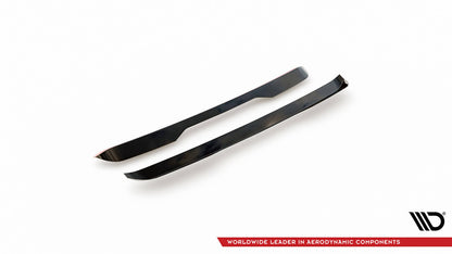 Heckspoiler Lippe passend für BMW iX M-Paket i20 / I20 FL schwarz Hochglanz