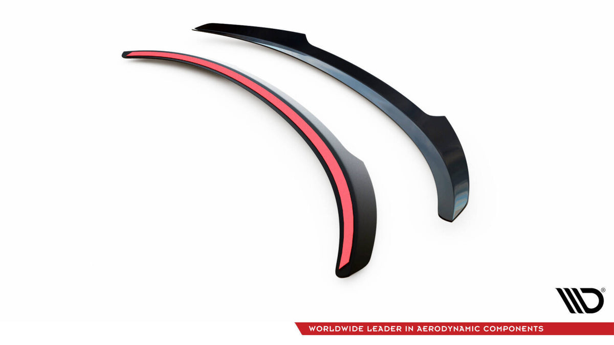 Heckspoiler Lippe passend für BMW M6 / 6 M-Paket Cabriolet F12 schwarz Hochglanz