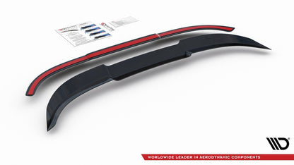Heckspoiler Lippe passend für BMW X2 F39 M-Paket schwarz Hochglanz