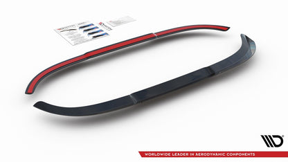 Heckspoiler Lippe passend für BMW X2 F39 M-Paket schwarz Hochglanz