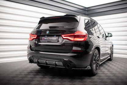 Heckspoiler Lippe passend für BMW X3 G01 schwarz Hochglanz