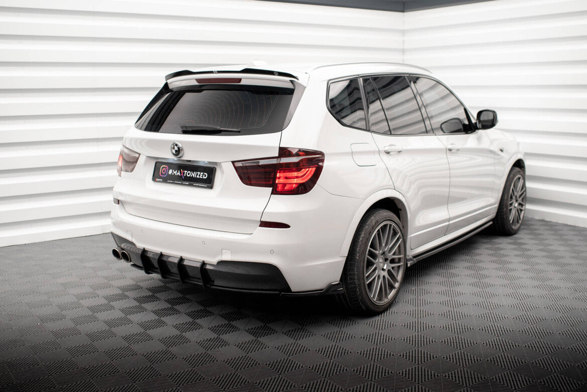 Heckspoiler Lippe passend für BMW X3 M-Paket F25 schwarz Hochglanz