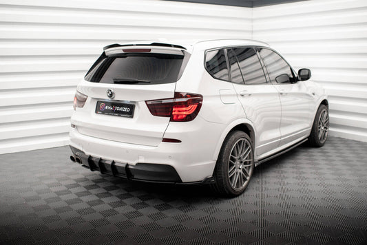 Heckspoiler Lippe passend für BMW X3 M-Paket F25 schwarz Hochglanz