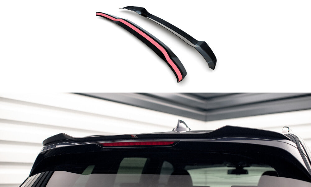 Heckspoiler Lippe passend für BMW X3 M40d / M40i / M-Paket G01 / iX3 G08 FL schwarz Hochglanz