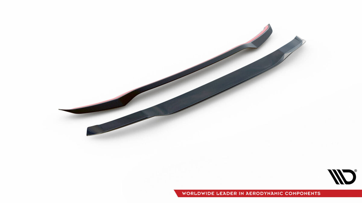 Heckspoiler Lippe passend für BMW X3 M40d / M40i / M-Paket G01 / iX3 G08 FL schwarz Hochglanz