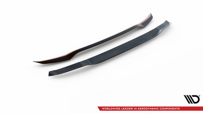 Heckspoiler Lippe passend für BMW X3 M40d / M40i / M-Paket G01 / iX3 G08 FL schwarz Hochglanz