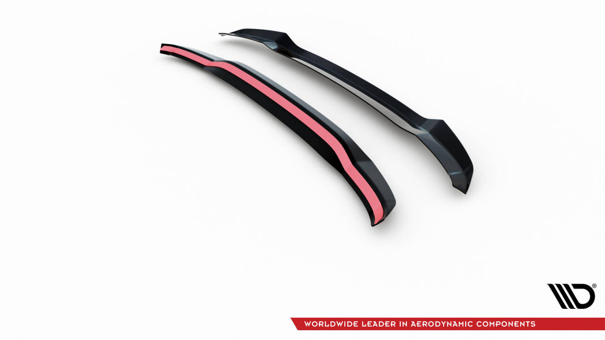 Heckspoiler Lippe passend für BMW X3 M40d / M40i / M-Paket G01 / iX3 G08 FL schwarz Hochglanz