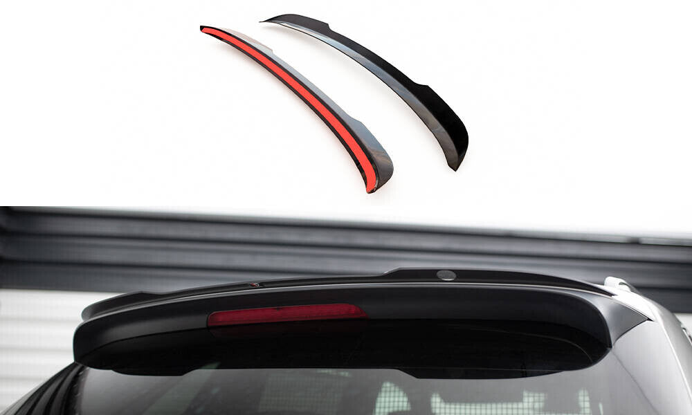 Heckspoiler Lippe passend für BMW X5 E70 FL M Paket schwarz Hochglanz