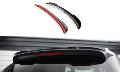 Heckspoiler Lippe passend für BMW X5 E70 FL M Paket schwarz Hochglanz