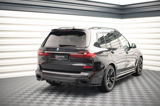 Heckspoiler Lippe passend für BMW X7 M-Paket G07 schwarz Hochglanz