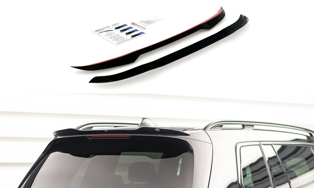 Heckspoiler Lippe passend für BMW X7 M-Paket G07 schwarz Hochglanz