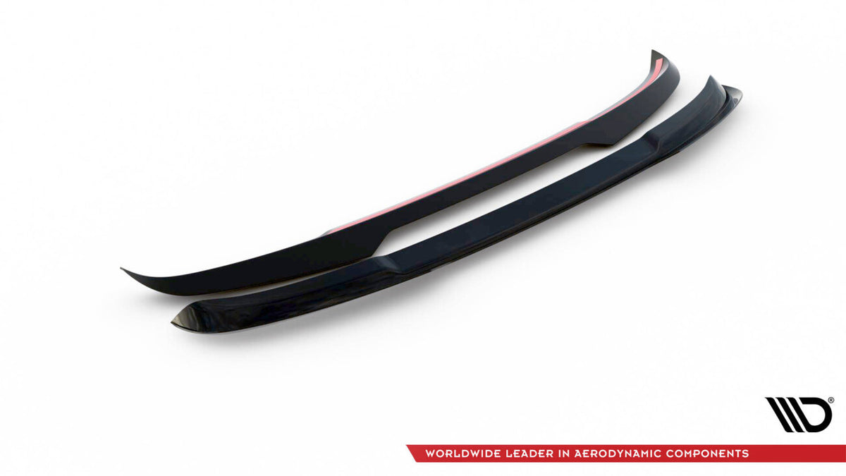 Heckspoiler Lippe passend für Ford Edge Mk2 schwarz Hochglanz