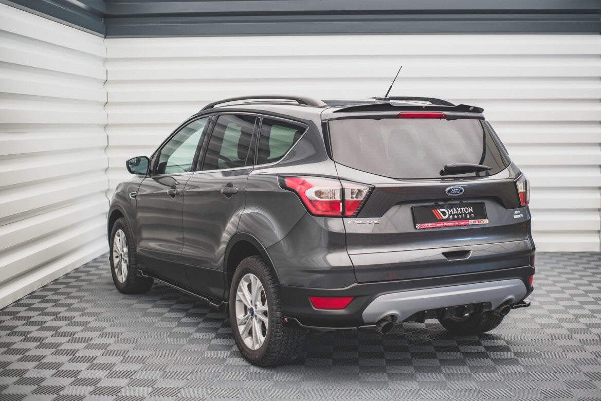 Heckspoiler Lippe passend für Ford Escape Mk3 schwarz Hochglanz