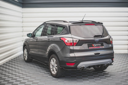 Heckspoiler Lippe passend für Ford Escape Mk3 schwarz Hochglanz