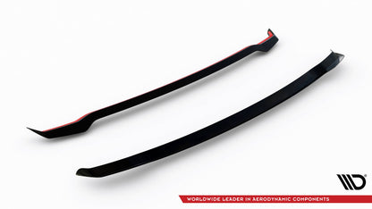 Heckspoiler Lippe passend für Ford Explorer XLT Mk6 schwarz Hochglanz