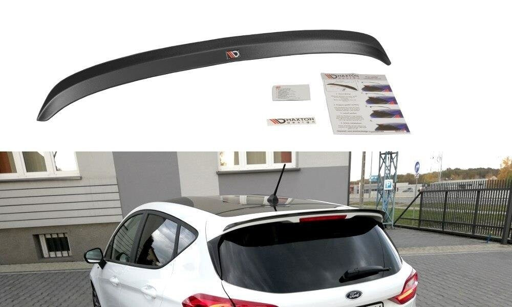 Heckspoiler Lippe passend für Ford Fiesta Mk8 schwarz Hochglanz