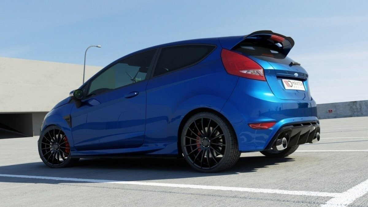 Heckspoiler Lippe passend für Ford Fiesta ST-Line Mk7 schwarz Hochglanz