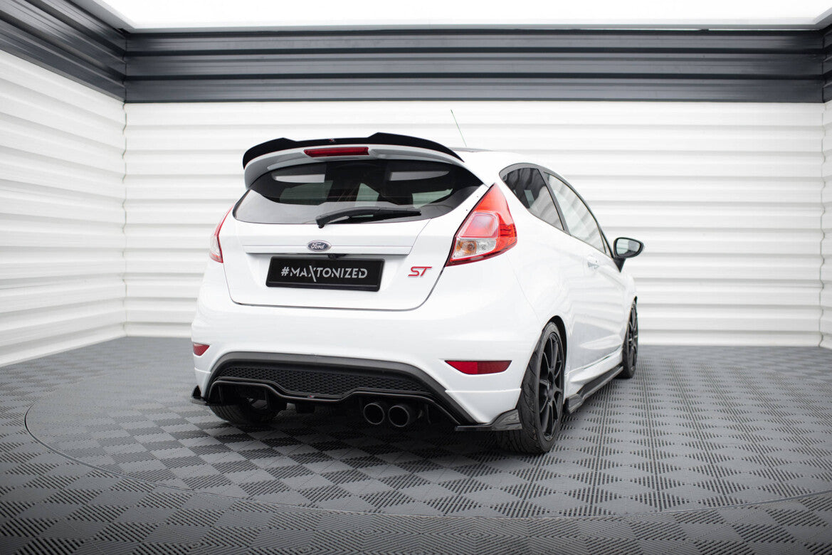 Heckspoiler Lippe passend für Ford Fiesta ST Mk7 FL schwarz Hochglanz