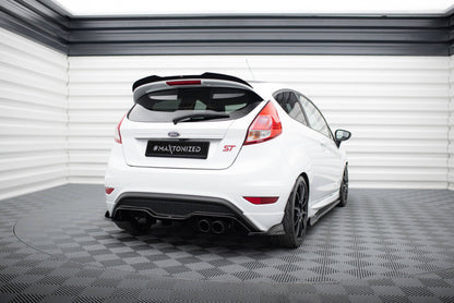 Heckspoiler Lippe passend für Ford Fiesta ST Mk7 FL schwarz Hochglanz