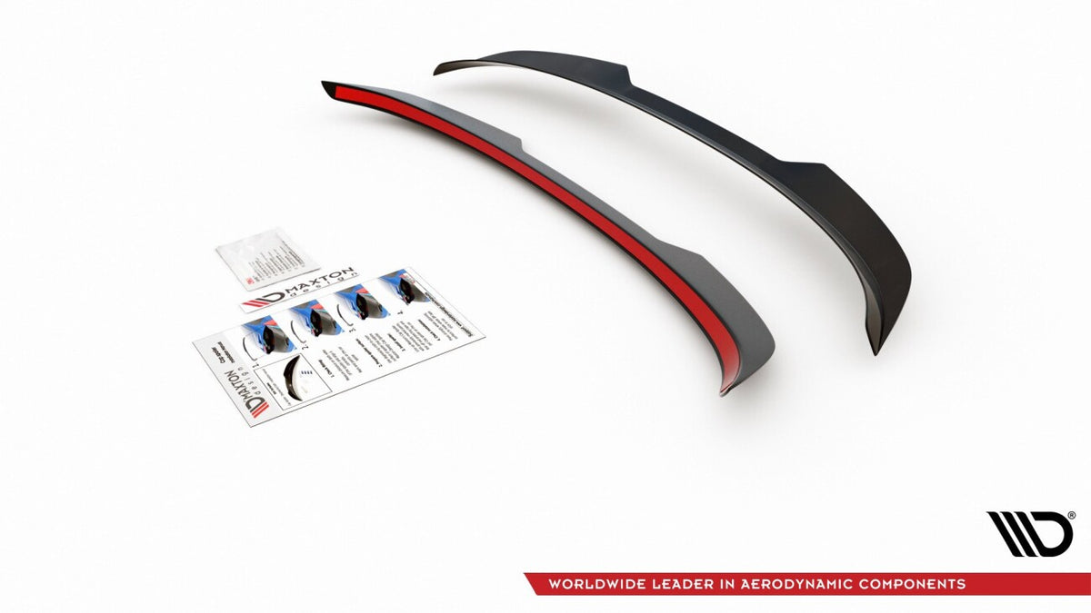 Heckspoiler Lippe passend für Ford Fiesta ST Mk7 FL schwarz Hochglanz