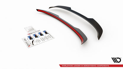 Heckspoiler Lippe passend für Ford Fiesta ST Mk7 FL schwarz Hochglanz
