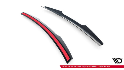 Heckspoiler Lippe passend für Ford Fiesta ST / ST-Line Mk8 / Mk8 FL (für Spoiler FO-FI-8-ST-FH1FP) schwarz Hochglanz