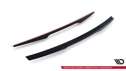 Heckspoiler Lippe passend für Ford Fiesta ST / ST-Line Mk8 / Mk8 FL (für Spoiler FO-FI-8-ST-FH1FP) schwarz Hochglanz