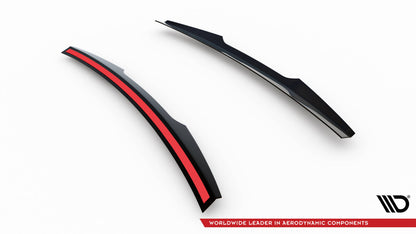 Heckspoiler Lippe passend für Ford Fiesta Standard / ST / ST-Line Mk8 (für FO-FI-8-FH1FP) schwarz Hochglanz